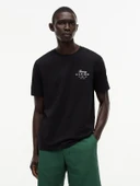 SCRIPT STACK REGULAR TEE Erkek Siyah T-Shirt - MW0MW43224 thumbnail 2