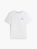 SCRIPT STACK REGULAR TEE Erkek Beyaz T-Shirt - MW0MW43224 thumbnail 6