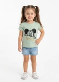 Kız Çocuk Yeşil T-Shirt thumbnail 1