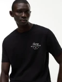 SCRIPT STACK REGULAR TEE Erkek Siyah T-Shirt - MW0MW43224 thumbnail 4