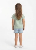 Kız Çocuk Yeşil T-Shirt thumbnail 3