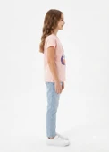 Kız Çocuk Pembe T-Shirt thumbnail 2