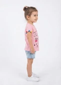 Kız Çocuk Pembe T-Shirt thumbnail 2