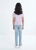 Kız Çocuk Mor T-Shirt thumbnail 3