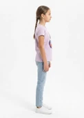 Kız Çocuk Mor T-Shirt thumbnail 2