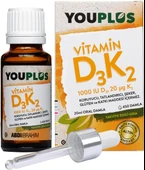 Youplus Vitamin D3 K2 Damla 20 ml thumbnail 2