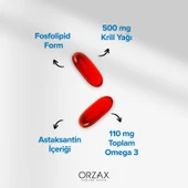 Ocean Krill Oil 500 mg 30 Kapsül thumbnail 4
