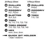 EXEN EX 8031 Master Set-31 Parça Bits Uç Seti thumbnail 2