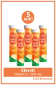 Efervit Vitamin C 1000 mg 20 Efervesan Tablet 5 Adet thumbnail 1