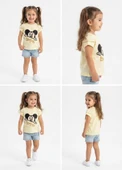 Kız Çocuk Sarı T-Shirt thumbnail 4