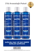 Bioxcin Şampuan Günlük Biotin 300 ml 3 Adet thumbnail 1