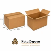 30x50x30 cm Karton Kutu (10 ADET) thumbnail 1