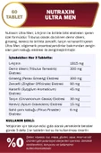 Nutraxin Ultra Men 60 Tablet thumbnail 3