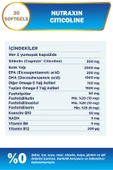 Nutraxin Sitikolin 30 Kapsül 2 Adet thumbnail 2
