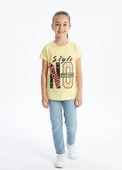 Kız Çocuk Sarı T-Shirt thumbnail 1