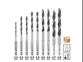 Einhell Ahşap delme uç seti 10 parça S-CASE kutu thumbnail 3