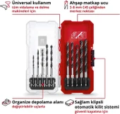 Einhell Ahşap delme uç seti 10 parça S-CASE kutu thumbnail 2