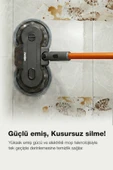 Fantom Pluto P 6100 Plus Cyclone Elektrikli Moplu Dikey Süpürge Antrasit thumbnail 6