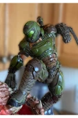 TuransoyCraft Doom Slayer Figür Doomguy Obje Doom Cacodemon Figür 65CM Dev Boy thumbnail 4