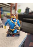 TuransoyCraft X-Men Cyclops Boyalı Büst Marvel Scott Summers Büst 13CM thumbnail 6