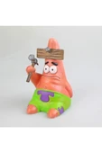 TuransoyCraft Spongebob Hammered Patrick Boyalı Figür 15 cm thumbnail 2