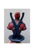 TuransoyCraft Deadpool Immortal Boyalı Büst 12 cm thumbnail 4