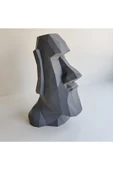 TuransoyCraft Moai Saksı 15 Cm thumbnail 2
