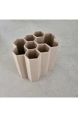 TuransoyCraft Hexagonal Masaüstü Organizer 10cm thumbnail 1