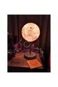 TuransoyCraft Twilight Fullmoon Abajur Başucu Lambası thumbnail 2