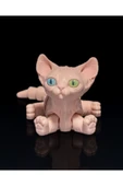 TuransoyCraft Sphynx Hareketli Kedi Figürü thumbnail 6
