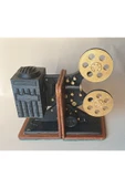 TuransoyCraft Film Makinesi Kitap Tutucu 10 Cm thumbnail 2