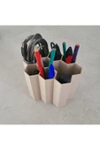 TuransoyCraft Hexagonal Masaüstü Organizer 10cm thumbnail 2