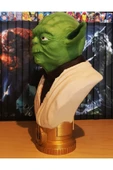 TuransoyCraft Master Yoda Boyalı Büst 25 Cm (dev Boy) thumbnail 4