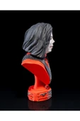 TuransoyCraft Michael Jackson Boyalı Büst 15 CM thumbnail 2