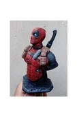 TuransoyCraft Deadpool Immortal Boyalı Büst 12 cm thumbnail 2
