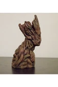 TuransoyCraft Groot Galaxy Guardians Boyalı Büst 12 cm thumbnail 5