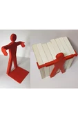 TuransoyCraft Kitap Tutucu 25 Cm thumbnail 2