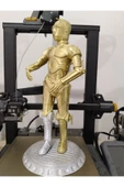 TuransoyCraft C3po Star Wars Boyalı Figür 25 Cm (dev Boy) thumbnail 3