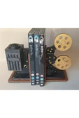 TuransoyCraft Film Makinesi Kitap Tutucu 10 Cm thumbnail 1
