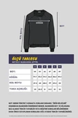 Kadın Siyah Renk Basic Bisiklet Yaka Sweatshirt thumbnail 4