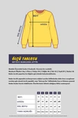 Mavi Kadın Pamuklu Oversize Basic Bisiklet Yaka Sweatshirt thumbnail 4