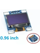 0.96 inch 128X64 I2C OLED Ekran - SSD1306 - Beyaz thumbnail 1