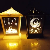 Ramazan Temalı Kare Kubbe LED Lamba thumbnail 2