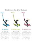 Globber Scooter Go Up Deluxe - Yeşil thumbnail 4