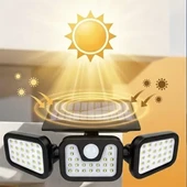 Mx-W771A Sensörlü 3 Modlu 74 Ledli Solar Aydınlatmalı Duvar Lambası thumbnail 4