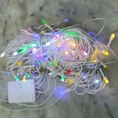 10M 100 Led Damla Uçlu Işık Şeffaf Kablo thumbnail 3