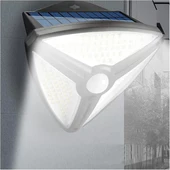 Mx-1219B 150 Cob Ledli Sensörlü 3 Modlu Solar Duvar Lambası thumbnail 5