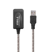 30 Metre Usb 2.0 Uzatma Kablosu Pm-4952 thumbnail 2