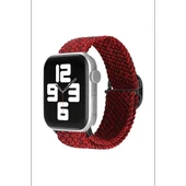 Watch 38Mm Kordon - Siyah-Bordo thumbnail 2