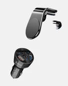 Araç Telefon Tutucu Hızlı Adaptörü 2’Li Set thumbnail 4